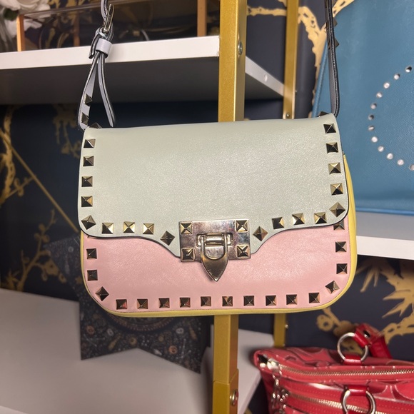 Valentino Rockstud Color block crossbody - Picture 3 of 17